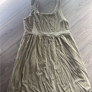 A New Day Olive Green Mini Dress